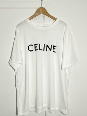 Iconic CELINE loose tshirt in cotton